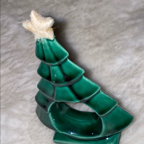 Vintage Ceramic  Christmas Tree Napkin Holder decor - Picture 6 of 6